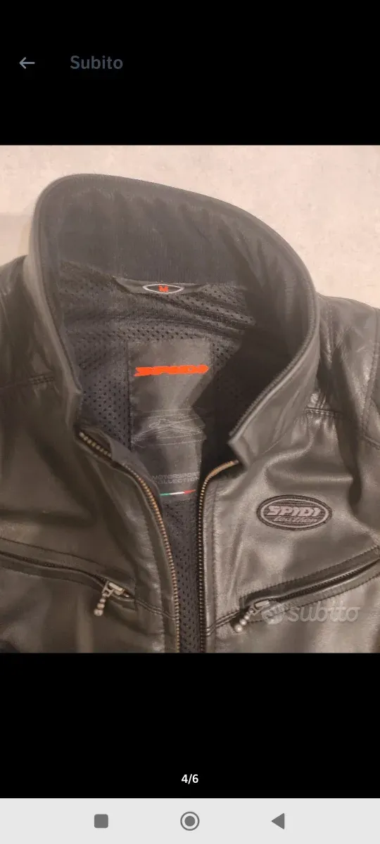 Giubbotto moto Speedy uomo con protezioni