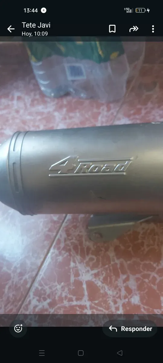 Tubo de escape 4Road X-Max