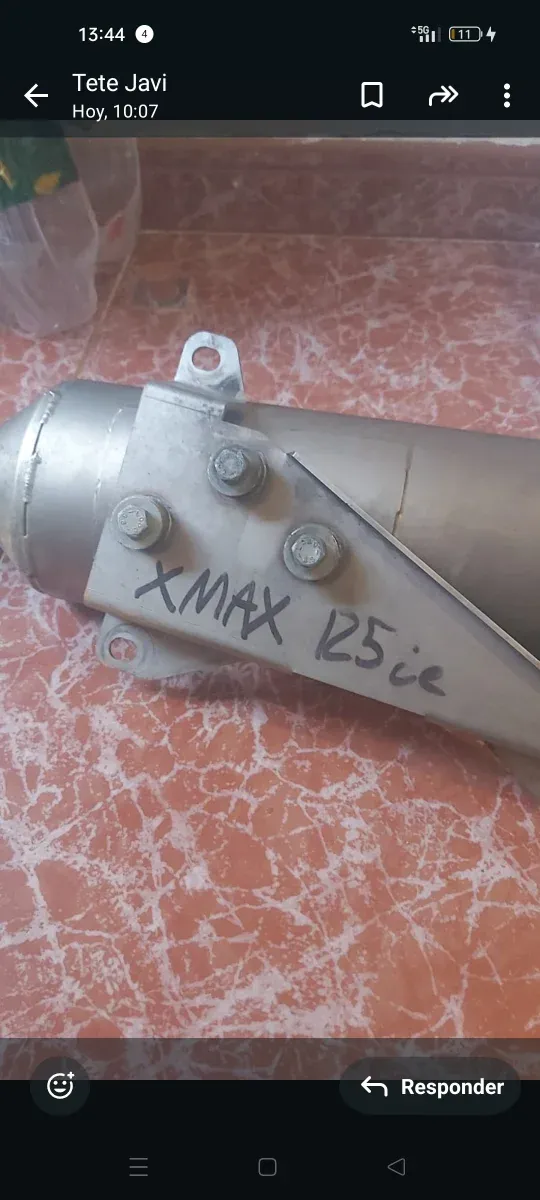 Tubo de escape 4Road X-Max