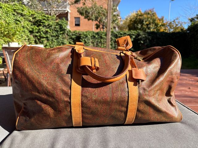Bolsa de viaje Etro paisley vintage