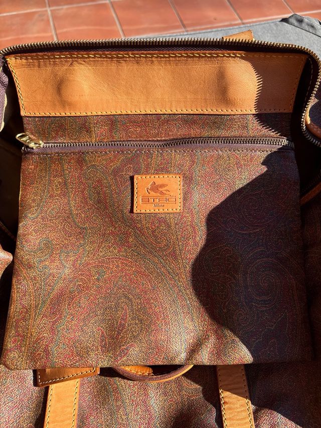 Bolsa de viaje Etro paisley vintage