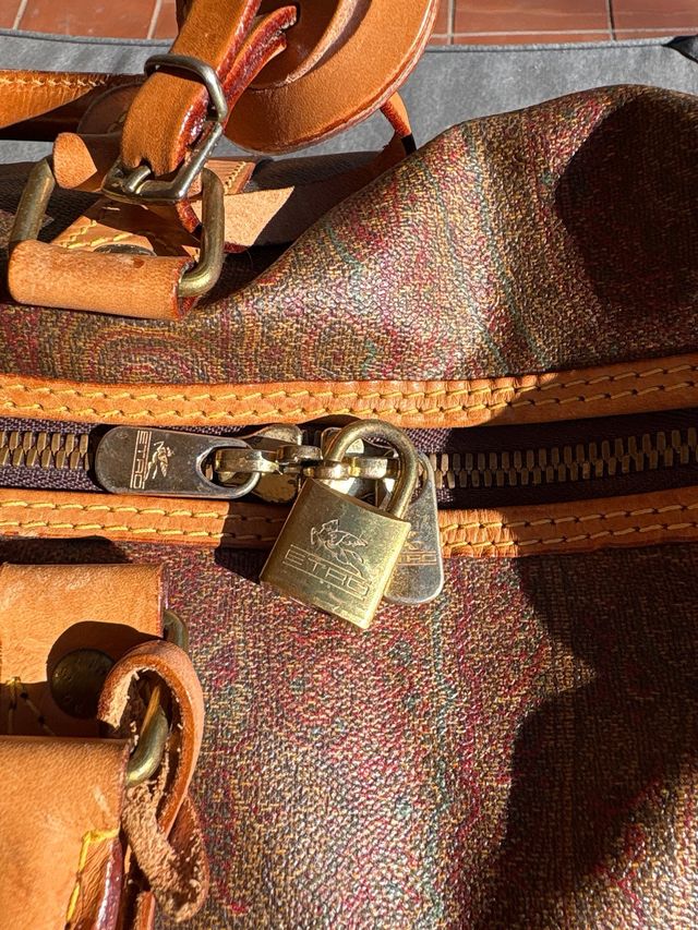 Bolsa de viaje Etro paisley vintage
