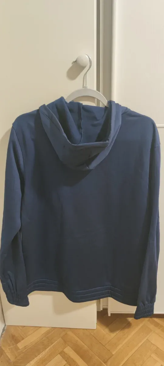 Sudadera Adidas Azul y Gris