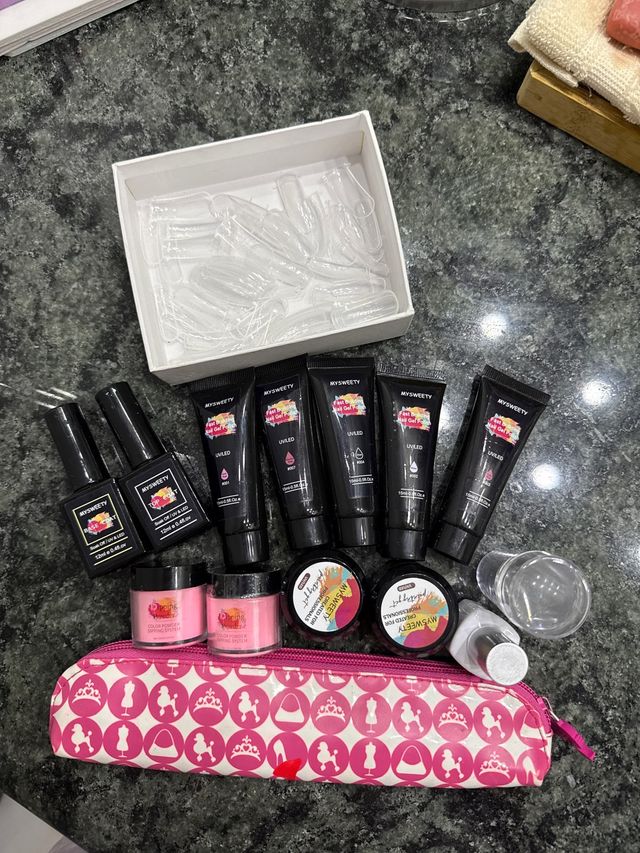 Set Uñas Polygel MYSWEETY
