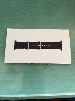 Correa Apple Watch 49mm Negra Ocean