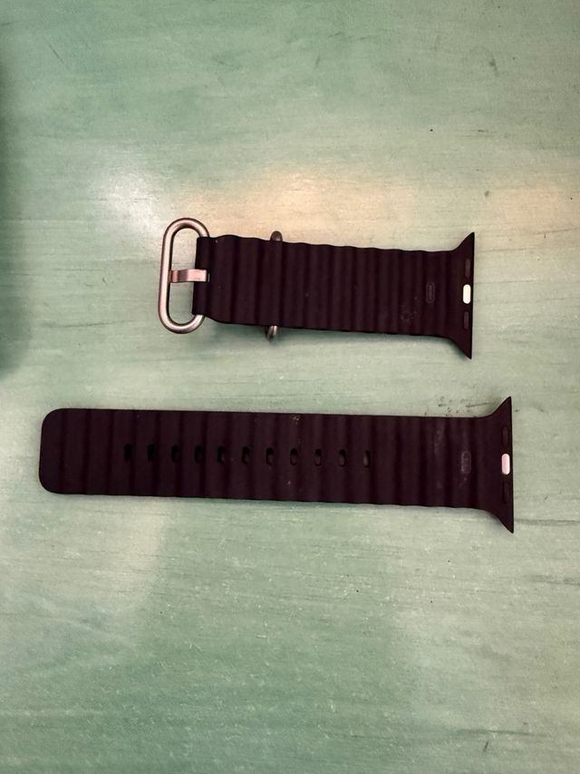 Correa Apple Watch 49mm Negra Ocean