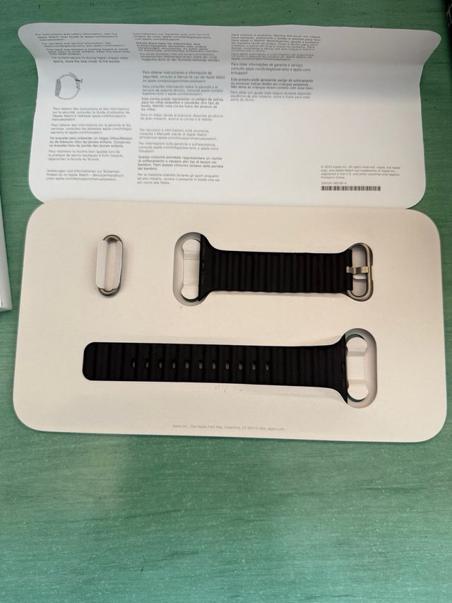 Correa Apple Watch 49mm Negra Ocean