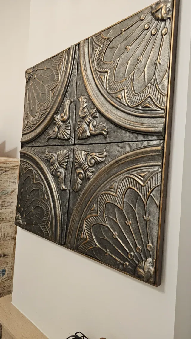 Cuadro en relieve acero Katatori