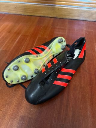 Botas Fútbol Adidas Vintage Tacos Metálicos