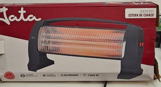 Ventilador de pie + calefactor (estufa de quarzo)