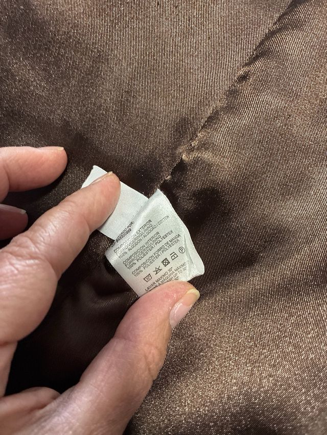 Abrigo vaquero tipo vintage doble pecho