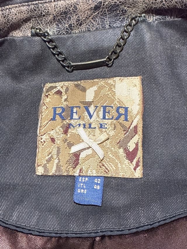 Abrigo vaquero tipo vintage doble pecho