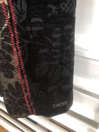 Abrigo patchwork desigual talla única