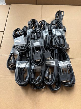 Lote 20x Cables VGA Negro
