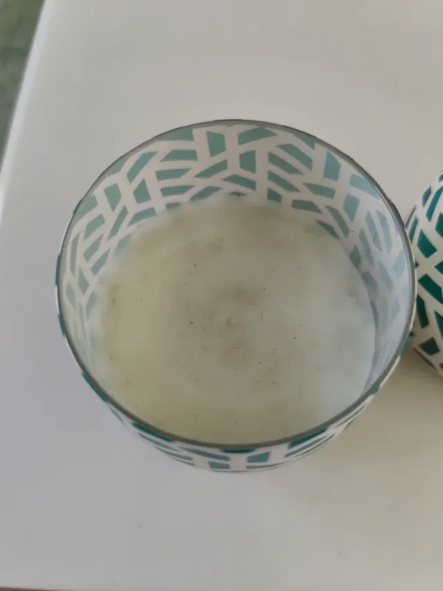 Juego de 2 velas decorativas de cristal