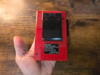 Walkman Sharp Rojo Cassette