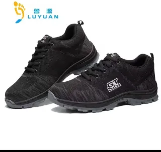 Botas de seguridad Luyuan negras y grises