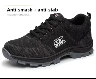 Botas de seguridad Luyuan negras y grises