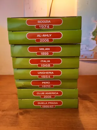 Lotto 8 squadre Subbuteo La Leggenda