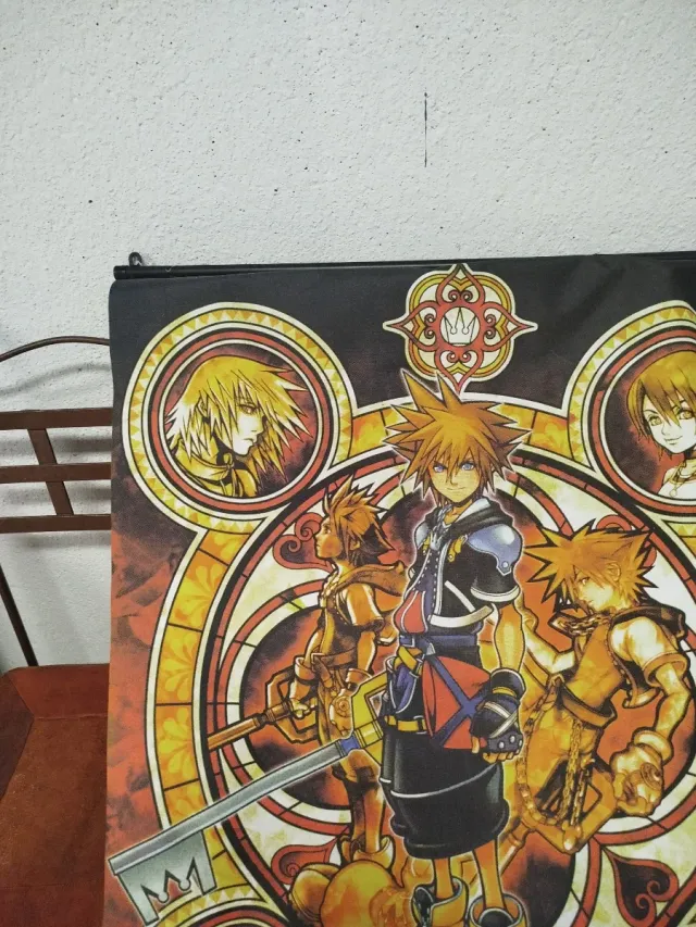 Bandiera in tessuto Kingdom Hearts