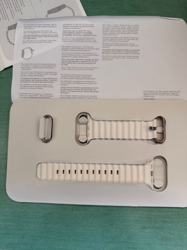 Correa Apple Watch 49mm Blanca