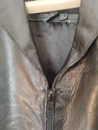 Cazadora Zara de piel