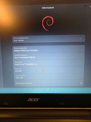 Acer Travelmate P256 Intel Core i3
