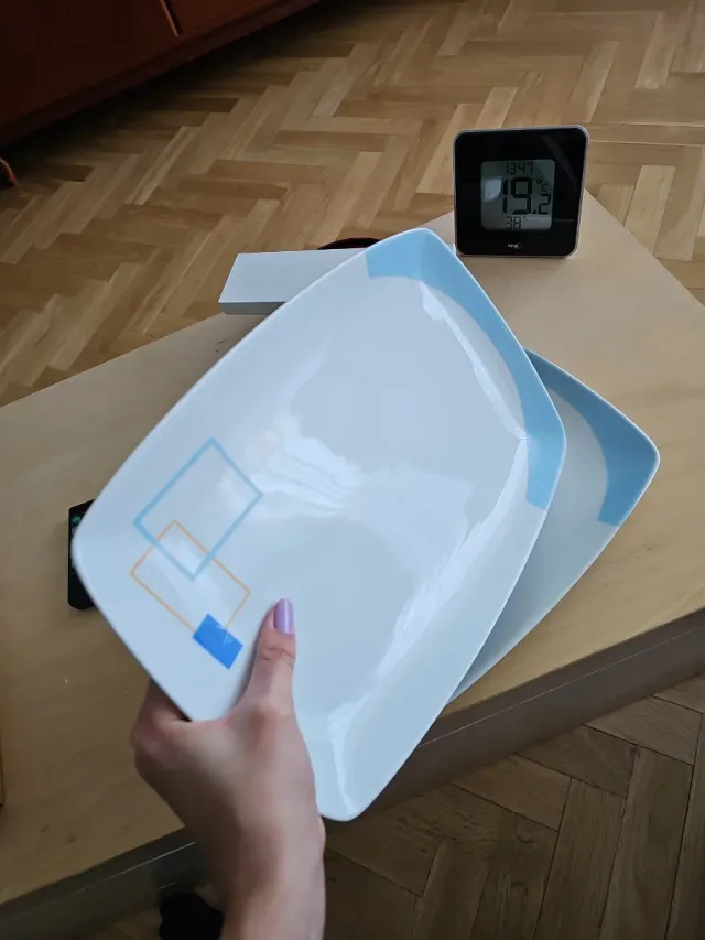 4 Bandejas Alargadas Cerámica