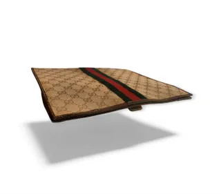 Bolso Gucci lona y cuero años 70