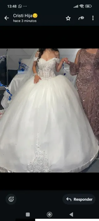 Vestido de Novia Blanco