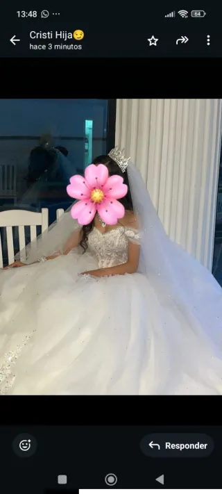 Vestido de Novia Blanco