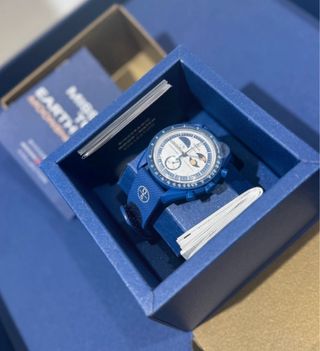 Swatch X Omega Moonwatch Azul