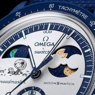 Swatch X Omega Moonwatch Azul