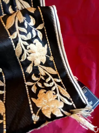 Tessuto Valentino Atelier Broccato Seta Vintage