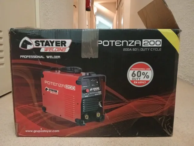 Soldadora Inverter Stayer Potenza 200A
