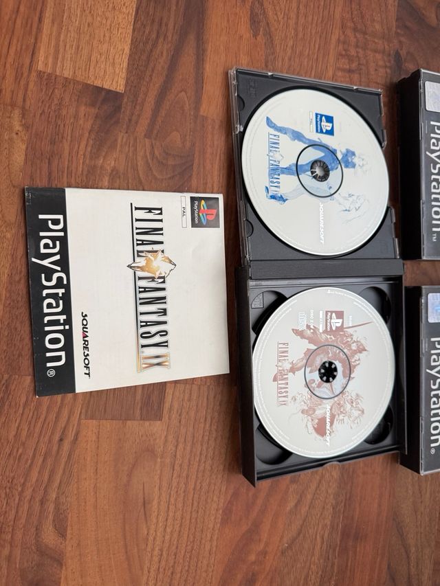 Pack Final Fantasy VII, VIII y IX PS1