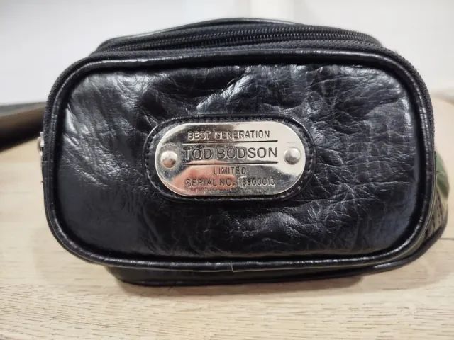 Riñonera TOD BODSON Negra Piel