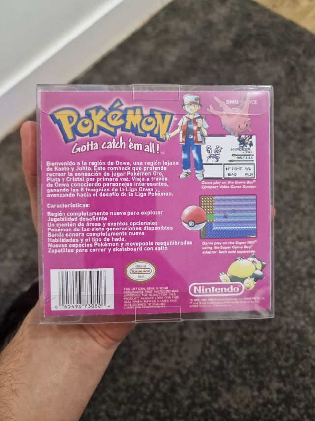 Pokemon Coral Version Game Boy Color