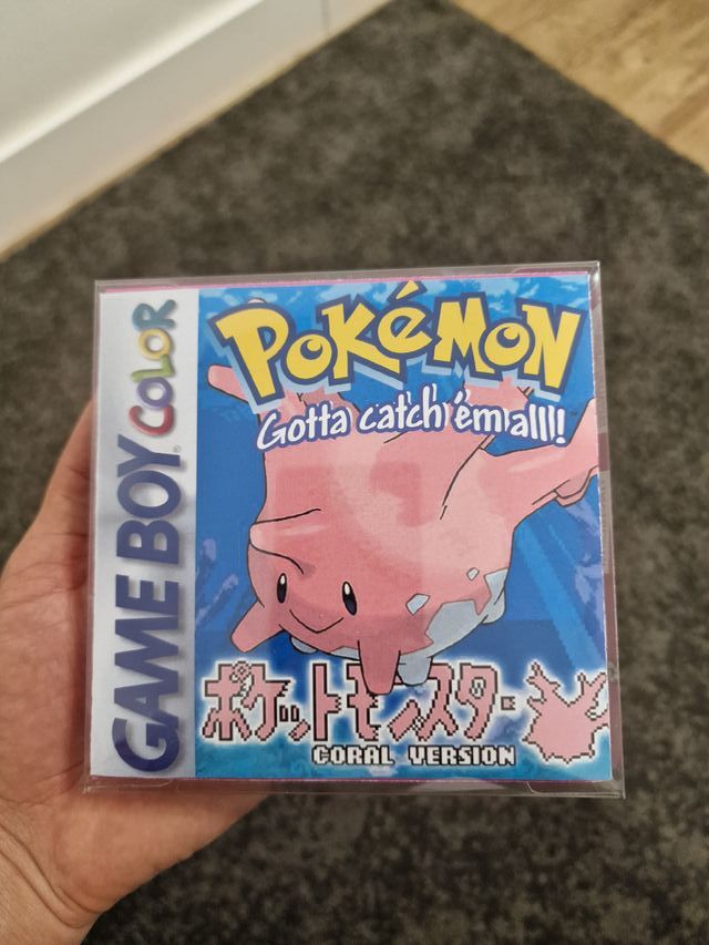 Pokemon Coral Version Game Boy Color