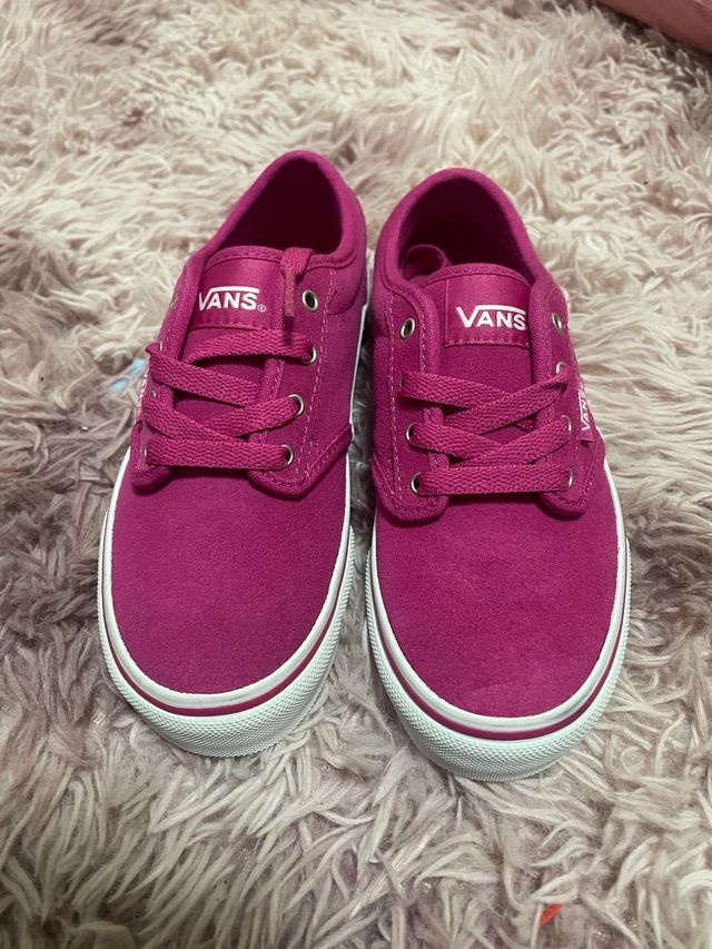 Vans niña fucsia