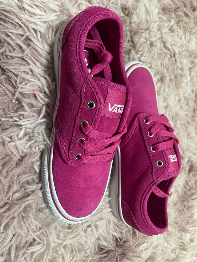 Vans niña fucsia