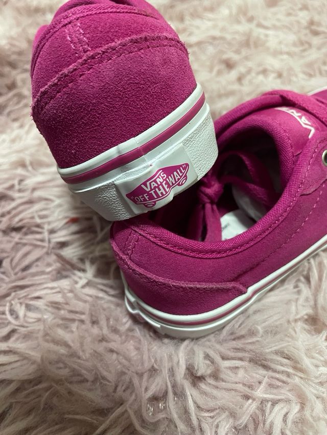 Vans niña fucsia