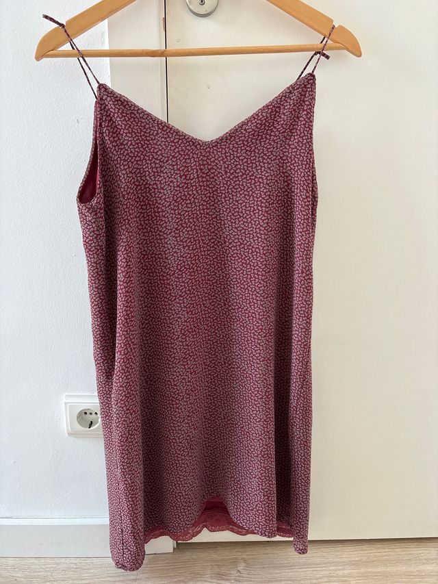 Vestido Mango flores Talla S