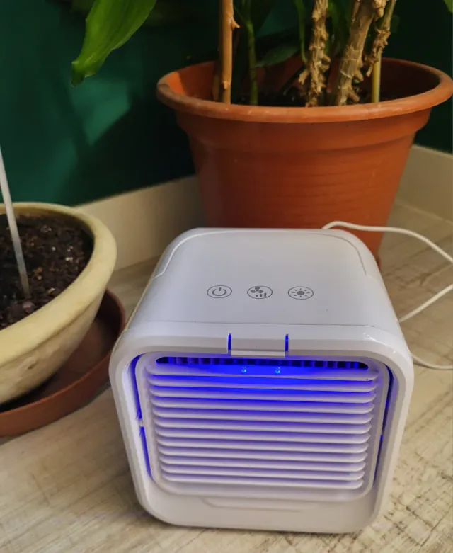 Enfriador de aire Silvercrest blanco