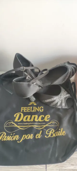 Zapatos de baile negros talla 41
