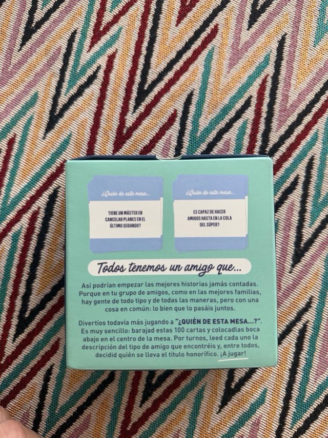 Juego de mesa ¿Quién de esta mesa...? Mr Wonderful