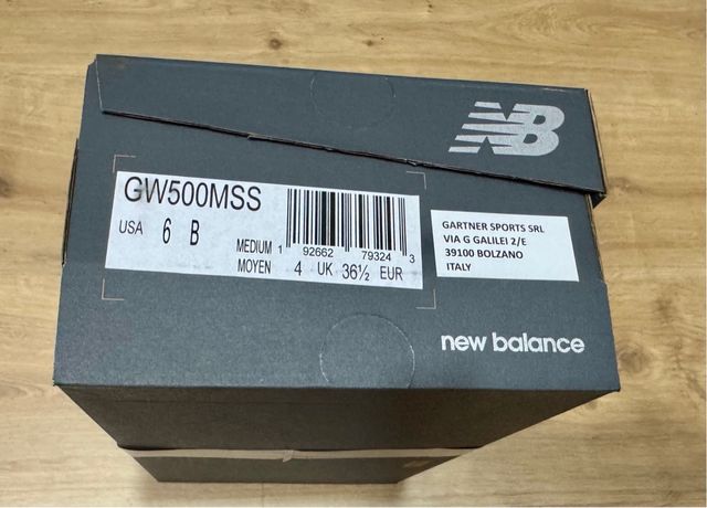 New Balance 500 Talla 36.5 Gris Plata