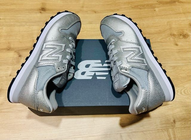 New Balance 500 Talla 36.5 Gris Plata