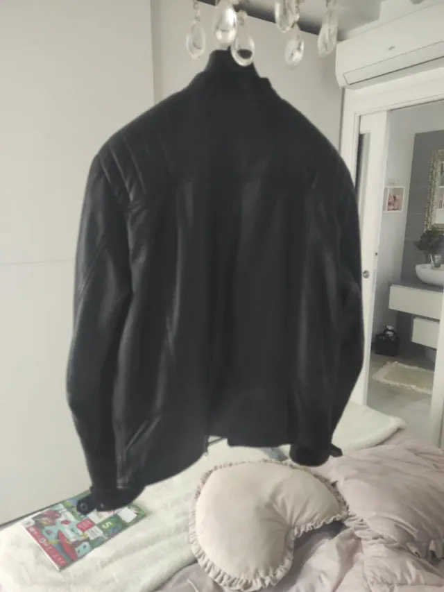 Giubbino Liu Jo pelle nero taglia S