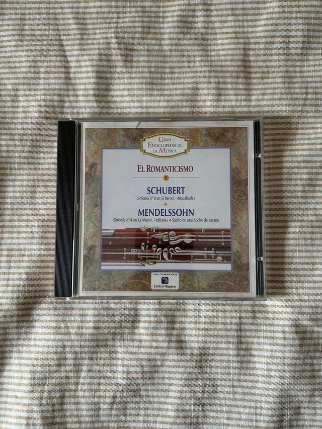 CD Música Clásica: Schubert y Mendelssohn
